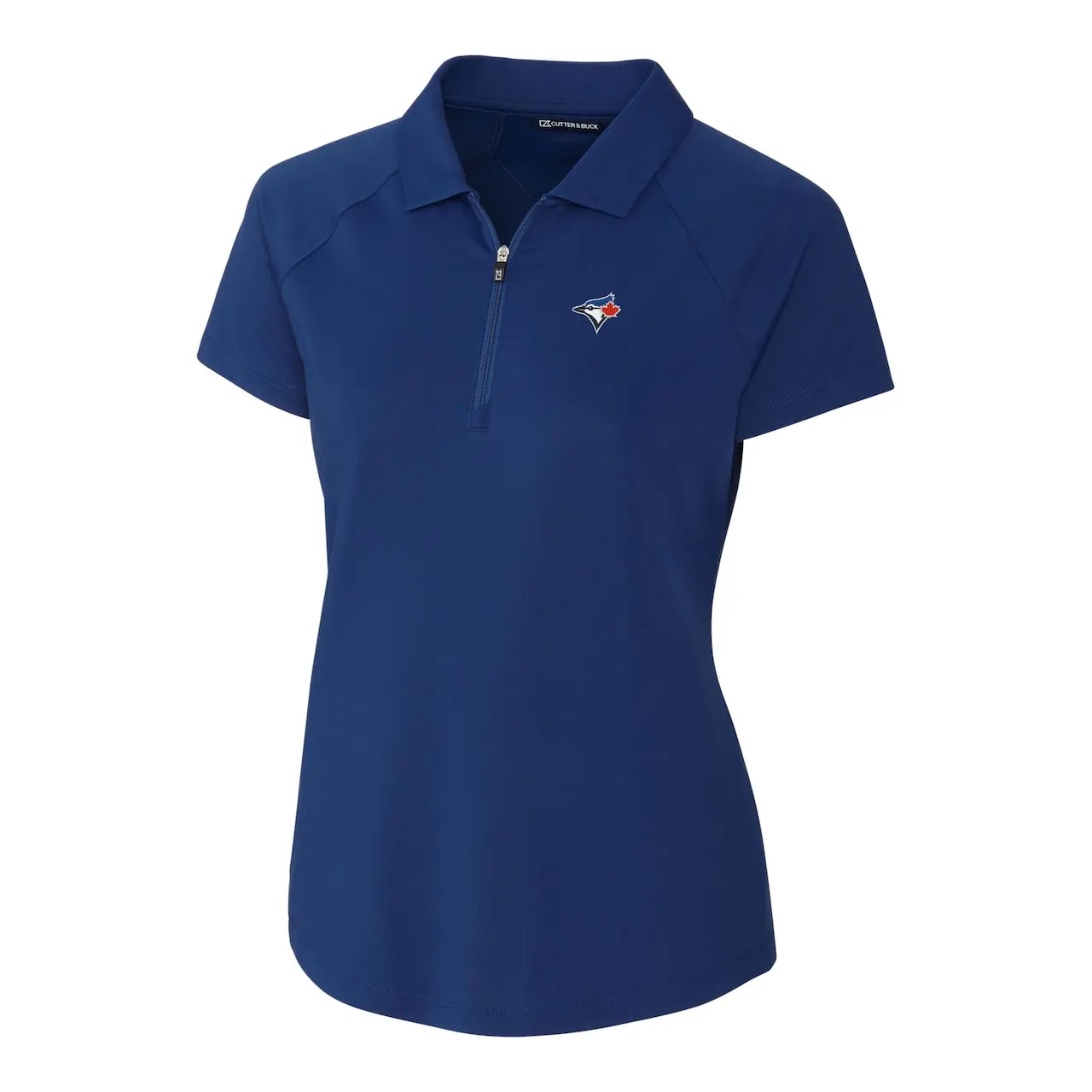 Women's Toronto Blue Jays Cutter & Buck Royal DryTec Forge Stretch Polo 4 Women's Toronto Blue Jays Cutter & Buck Royal DryTec Forge Stretch Polo - Image 2