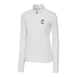 Women's Cleveland Guardians Cutter & Buck White Americana Logo DryTec Traverse Stretch Quarter-Zip Pullover Top -St. Louis Cardinals Sales 2023 womens cutter and buck white cleveland guardians americana logo drytec traverse stretch quarter zip pullover top pi5332000 altimages ff 5332939 106779892d994e15471aalt2 full