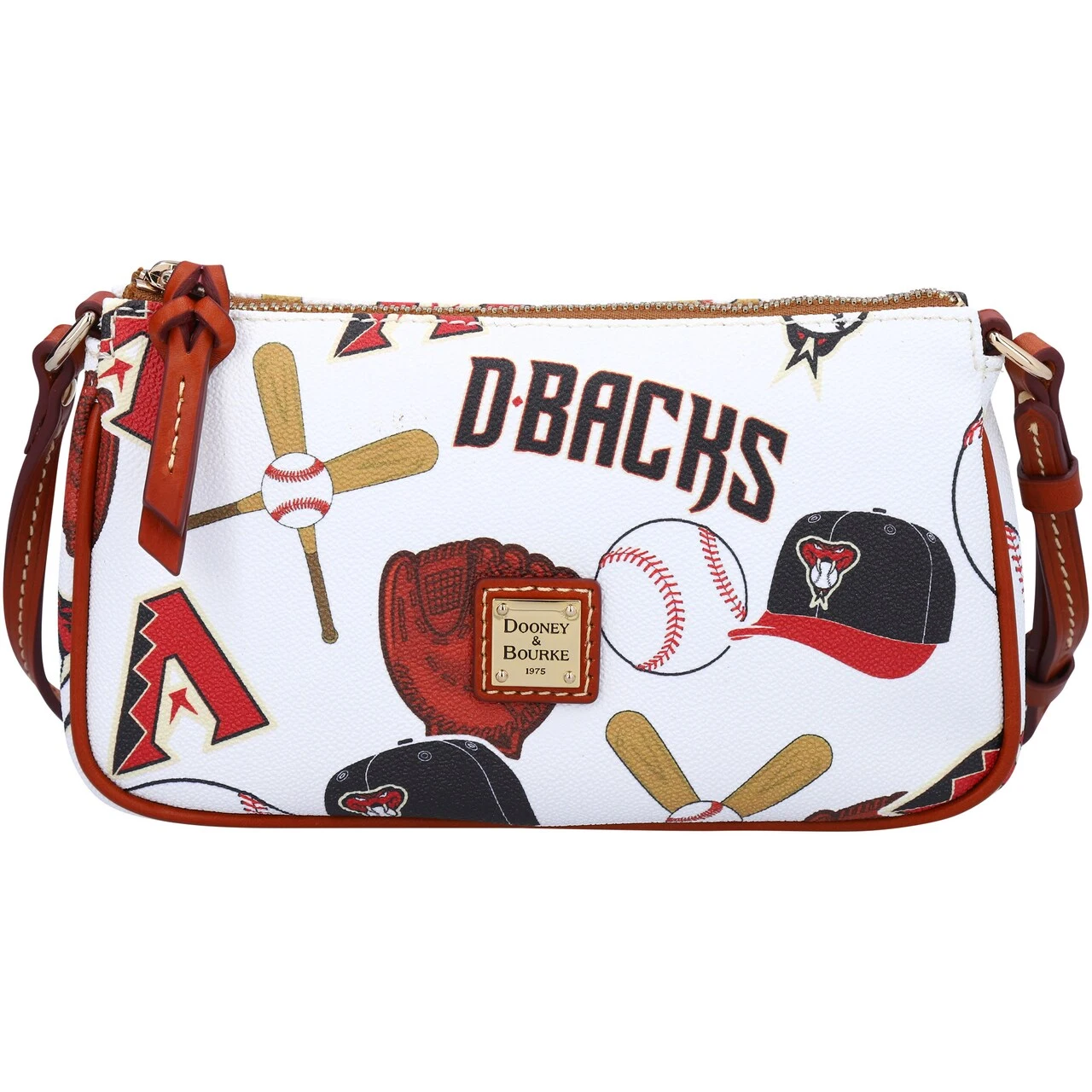 Women's Arizona Diamondbacks Dooney & Bourke Gameday Lexi Crossbody With Small Coin Case 4 Women's Arizona Diamondbacks Dooney & Bourke Gameday Lexi Crossbody With Small Coin Case - Image 2