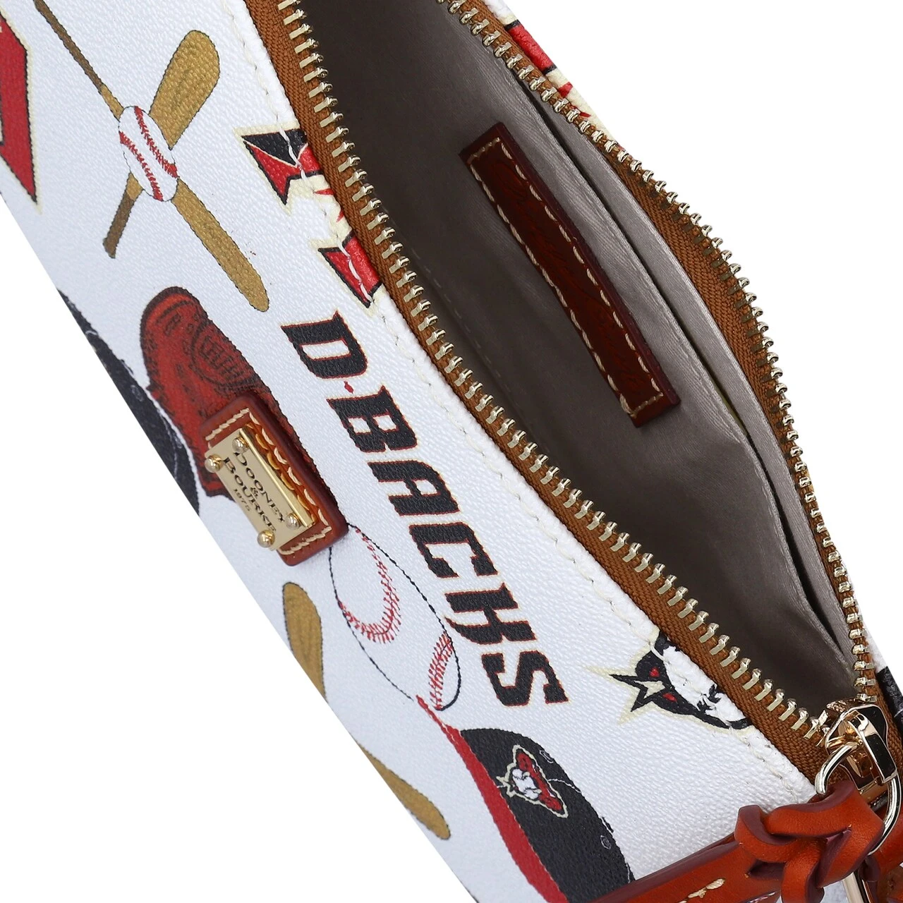 Women's Arizona Diamondbacks Dooney & Bourke Gameday Lexi Crossbody With Small Coin Case 5 Women's Arizona Diamondbacks Dooney & Bourke Gameday Lexi Crossbody With Small Coin Case - Image 3