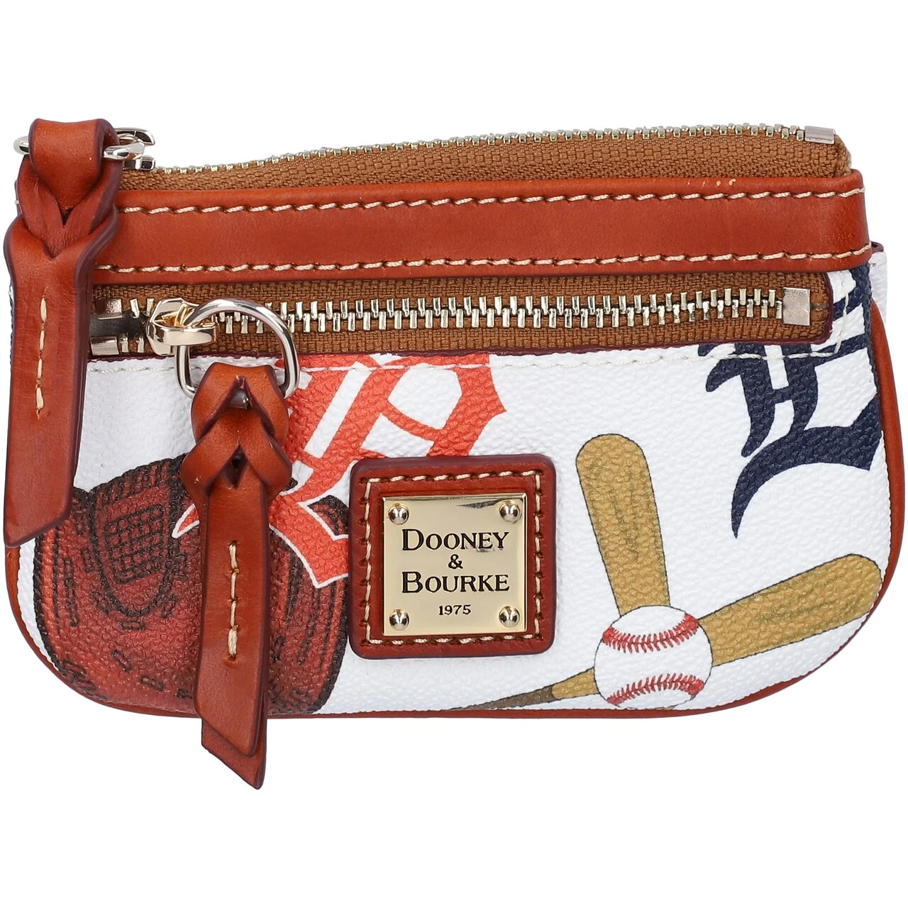 Women's Detroit Tigers Dooney & Bourke Gameday Lexi Crossbody With Small Coin Case 6 Women's Detroit Tigers Dooney & Bourke Gameday Lexi Crossbody With Small Coin Case - Image 4