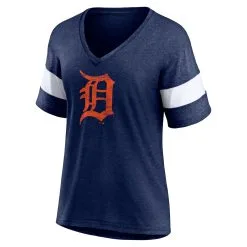 Women's Detroit Tigers Fanatics Branded Heathered Navy Weathered Tri-Blend V-Neck T-Shirt -St. Louis Cardinals Sales 2023 womens fanatics branded heathered navy detroit tigers weathered tri blend v neck t shirt pi4907000 altimages ff 4907602 97fdaf89588a78d60da7alt2 full