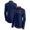 Women's Detroit Tigers Fanatics Branded Navy Worth The Drive Quarter-Zip Jacket