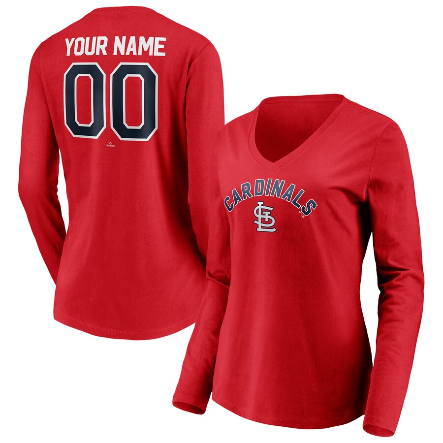 St. Louis Cardinals Sales 2023 -St. Louis Cardinals Sales 2023 womens fanatics branded red st louis cardinals personalized winning streak name and number long sleeve v neck t shirt pi4005000 altimages ff 4005058 cabe3dc5185767cd70dfalt1 full