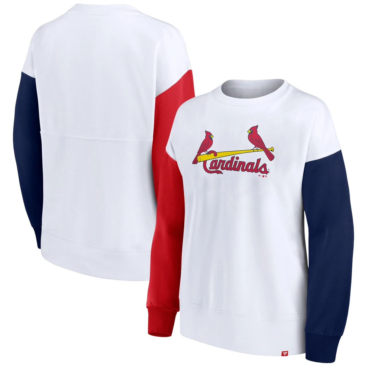 Women's St. Louis Cardinals Fanatics Branded White Series Pullover Sweatshirt 3 Women's St. Louis Cardinals Fanatics Branded White Series Pullover Sweatshirt
