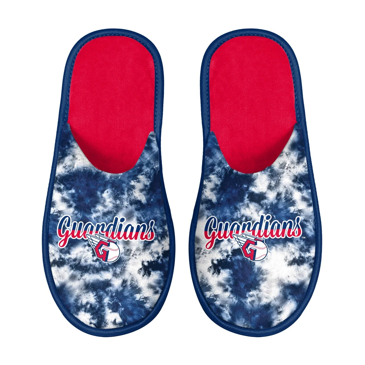 Women's Cleveland Guardians FOCO Team Scuff Slide Slippers 3 Women's Cleveland Guardians FOCO Team Scuff Slide Slippers
