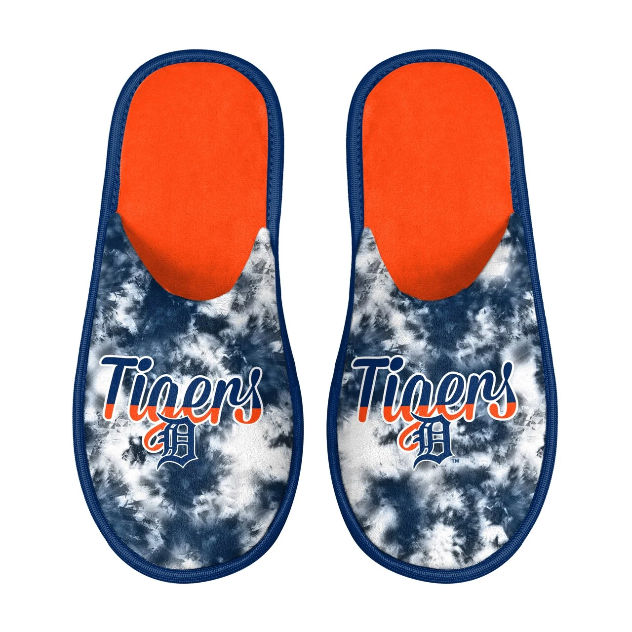 Women's Detroit Tigers FOCO Team Scuff Slide Slippers 3 Women's Detroit Tigers FOCO Team Scuff Slide Slippers