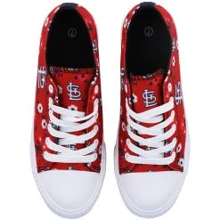 Women's St. Louis Cardinals FOCO Red Flower Canvas Allover Shoes 6 Women's St. Louis Cardinals FOCO Red Flower Canvas Allover Shoes -St. Louis Cardinals Sales 2023 womens foco red st louis cardinals flower canvas allover shoes pi4461000 altimages ff 4461359 027c1839c95d6f797e44alt2 full