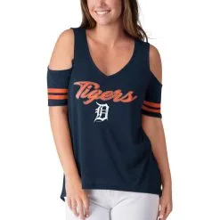 Women's Detroit Tigers G-III 4Her By Carl Banks Navy Extra Inning Cold Shoulder T-Shirt 9 Women's Detroit Tigers G-III 4Her By Carl Banks Navy Extra Inning Cold Shoulder T-Shirt -St. Louis Cardinals Sales 2023 womens g iii 4her by carl banks navy detroit tigers extra inning cold shoulder t shirt pi3790000 altimages ff 3790260 3423986c6993dd6f568balt4 full
