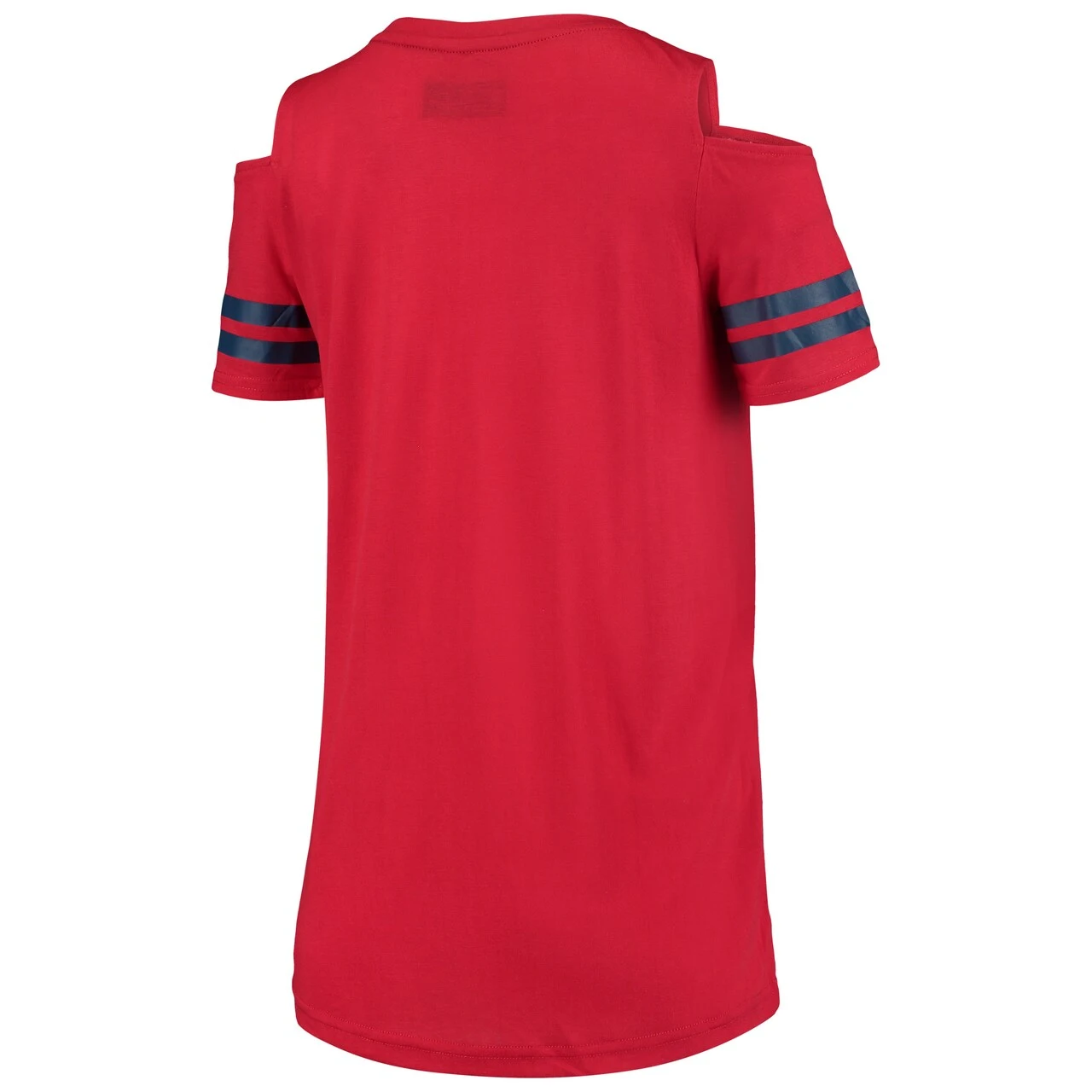 Women's St. Louis Cardinals G-III 4Her By Carl Banks Red Extra Inning Cold Shoulder T-Shirt 5 Women's St. Louis Cardinals G-III 4Her By Carl Banks Red Extra Inning Cold Shoulder T-Shirt - Image 3