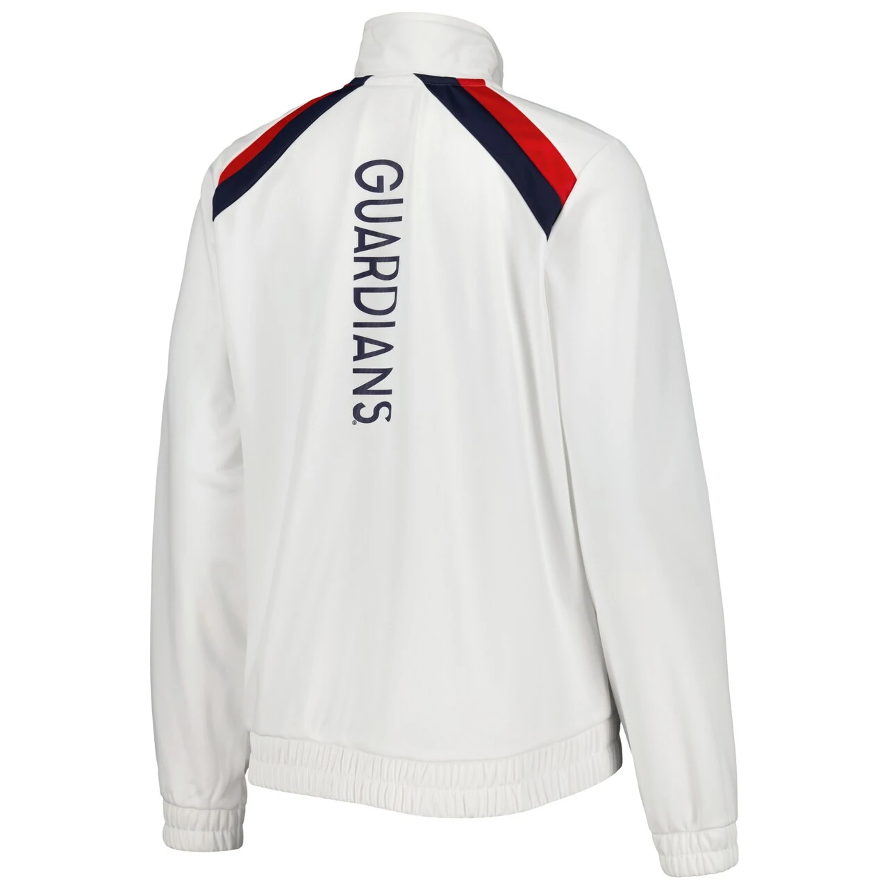 Women's Cleveland Guardians G-III 4Her By Carl Banks White Red Flag Full-Zip Track Jacket 5 Women's Cleveland Guardians G-III 4Her By Carl Banks White Red Flag Full-Zip Track Jacket - Image 3