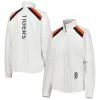 Women's Detroit Tigers G-III 4Her By Carl Banks White Red Flag Full-Zip Track Jacket