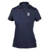 Women's Detroit Tigers Levelwear Navy Ivy Polo