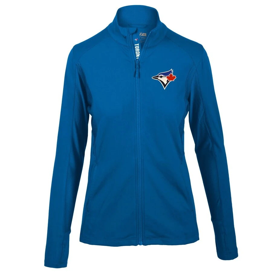 Women's Toronto Blue Jays Levelwear Royal Alyssa Full-Zip Jacket 3 Women's Toronto Blue Jays Levelwear Royal Alyssa Full-Zip Jacket