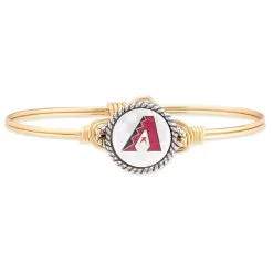 Luca & Danni Women's Arizona Diamondbacks Luca + Danni Gold Petite Bangle Bracelet