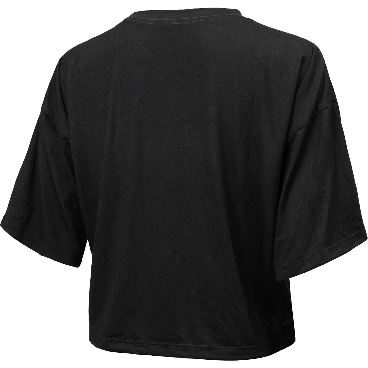 Women's Detroit Tigers Majestic Threads Black Leopard Cropped T-Shirt 5 Women's Detroit Tigers Majestic Threads Black Leopard Cropped T-Shirt - Image 3