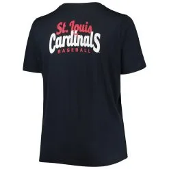 Women's St. Louis Cardinals New Era Navy Plus Size 2-Hit Front Knot T-Shirt 7 Women's St. Louis Cardinals New Era Navy Plus Size 2-Hit Front Knot T-Shirt -St. Louis Cardinals Sales 2023 womens new era navy st louis cardinals plus size 2 hit front knot t shirt pi4684000 altimages ff 4684390 819caad4fe73474b637calt3 full