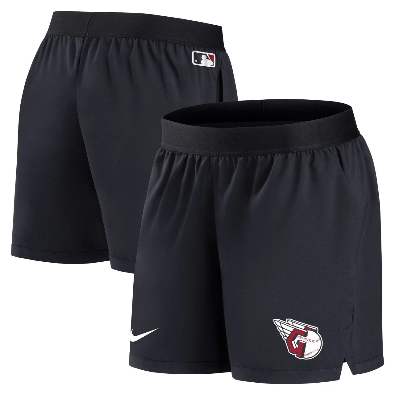 Women's Cleveland Guardians Nike Navy Authentic Collection Team Performance Shorts 3 Women's Cleveland Guardians Nike Navy Authentic Collection Team Performance Shorts
