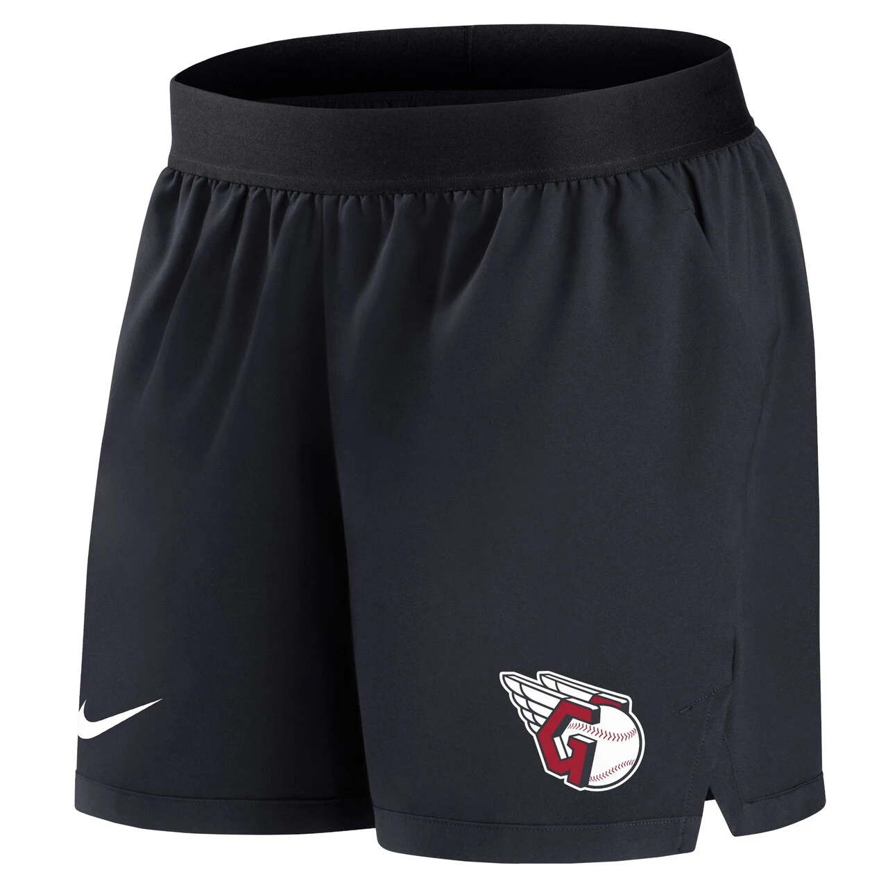 Women's Cleveland Guardians Nike Navy Authentic Collection Team Performance Shorts 4 Women's Cleveland Guardians Nike Navy Authentic Collection Team Performance Shorts - Image 2