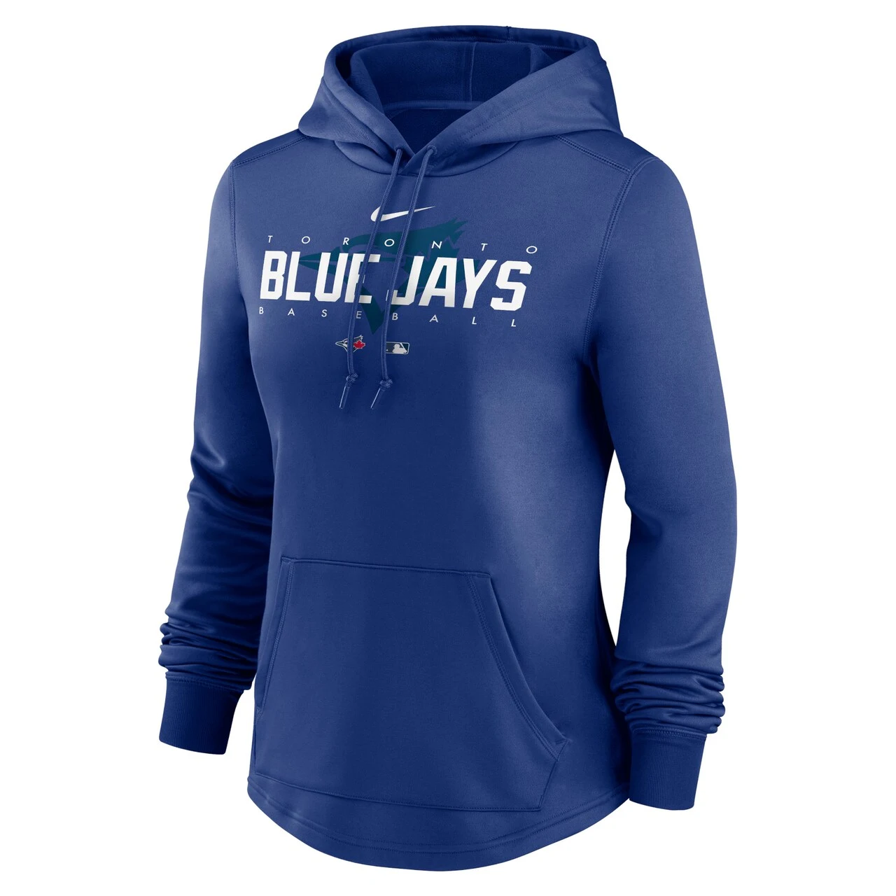 Women's Toronto Blue Jays Nike Royal Authentic Collection Pregame Performance Pullover Hoodie 4 Women's Toronto Blue Jays Nike Royal Authentic Collection Pregame Performance Pullover Hoodie - Image 2