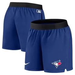 Women's Toronto Blue Jays Nike Royal Authentic Collection Team Performance Shorts