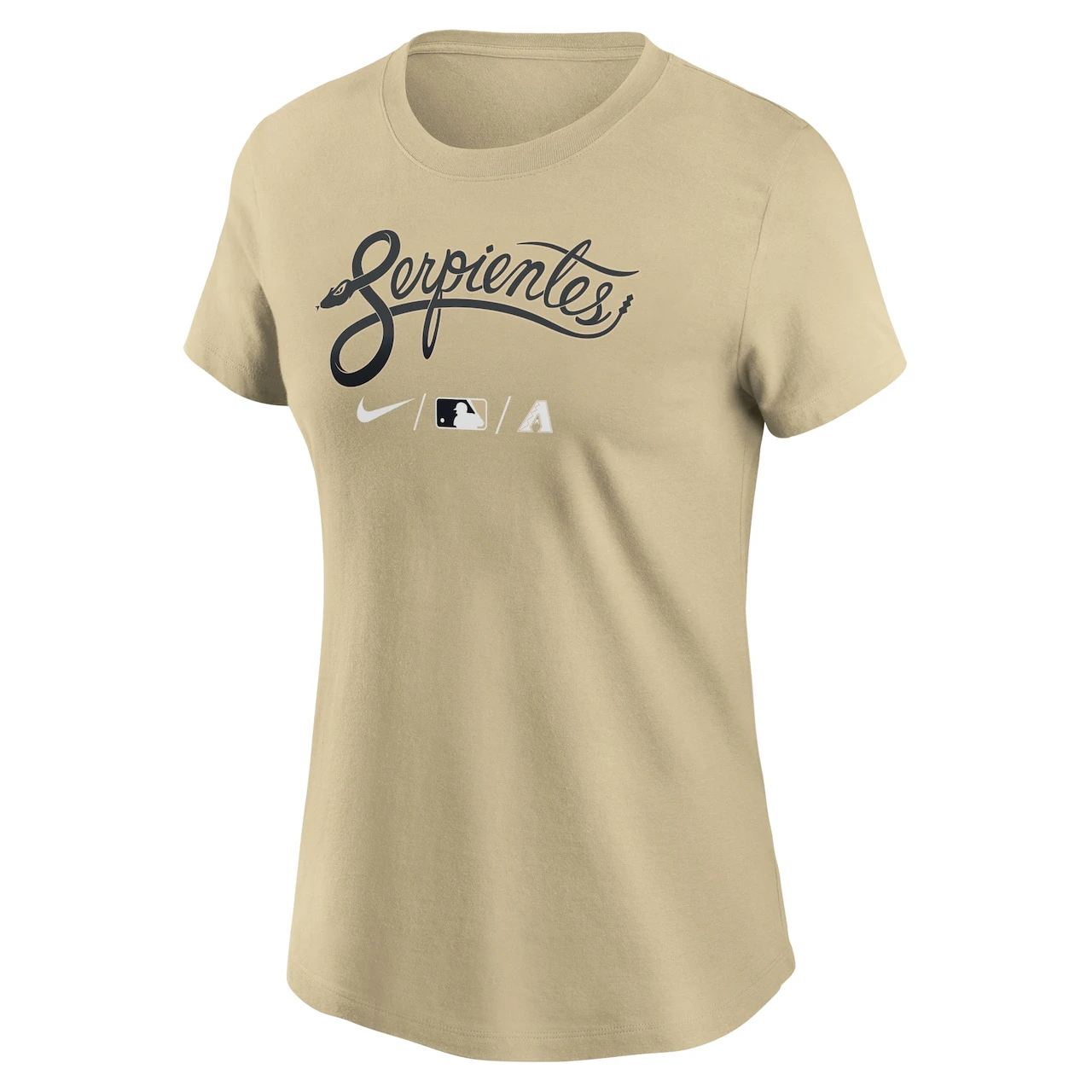 Women's Arizona Diamondbacks Nike Sand City Connect Wordmark T-Shirt 4 Women's Arizona Diamondbacks Nike Sand City Connect Wordmark T-Shirt - Image 2