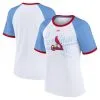 Women's St. Louis Cardinals Nike White Rewind Color Remix Fashion Raglan T-Shirt -St. Louis Cardinals Sales 2023 womens nike white st louis cardinals rewind color remix fashion raglan t shirt pi4906000 altimages ff 4906963 cf75d36149b00fa679b7alt1 full