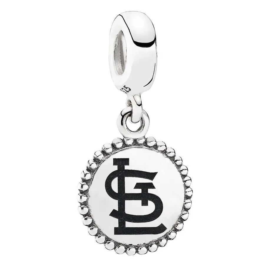 Women's St. Louis Cardinals Pandora Unforgettable Moment Dangle Charm 3 Women's St. Louis Cardinals Pandora Unforgettable Moment Dangle Charm