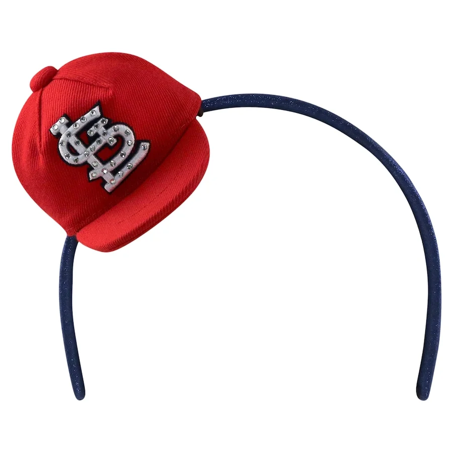 ABG Accessories St. Louis Cardinals Women's Red Team Toppers Rhinestone Headband 3 ABG Accessories St. Louis Cardinals Women's Red Team Toppers Rhinestone Headband