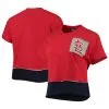Women's St. Louis Cardinals Refried Apparel Red Cropped T-Shirt
