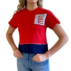 Women's St. Louis Cardinals Refried Apparel Red Cropped T-Shirt -St. Louis Cardinals Sales 2023 womens refried apparel red st louis cardinals cropped t shirt pi4752000 altimages ff 4752733 a2b0a3648d8ef09ba330alt5 full