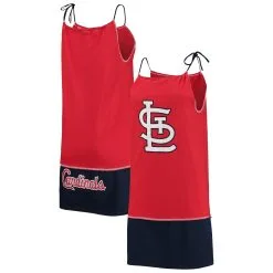 Women's St. Louis Cardinals Refried Apparel Red Sustainable Sleeveless Tank Dress