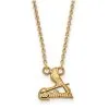 LogoArt Women's St. Louis Cardinals Gold-Plated Small Pendant