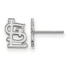 LogoArt Women's St. Louis Cardinals Sterling Silver XS Post Earrings -St. Louis Cardinals Sales 2023 womens st louis cardinals sterling silver xs post earrings pi2841000 ff 2841372 full