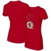Women's St. Louis Cardinals Tiny Turnip Red Spit Ball T-Shirt