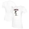 Women's Arizona Diamondbacks Tiny Turnip White Slugger T-Shirt