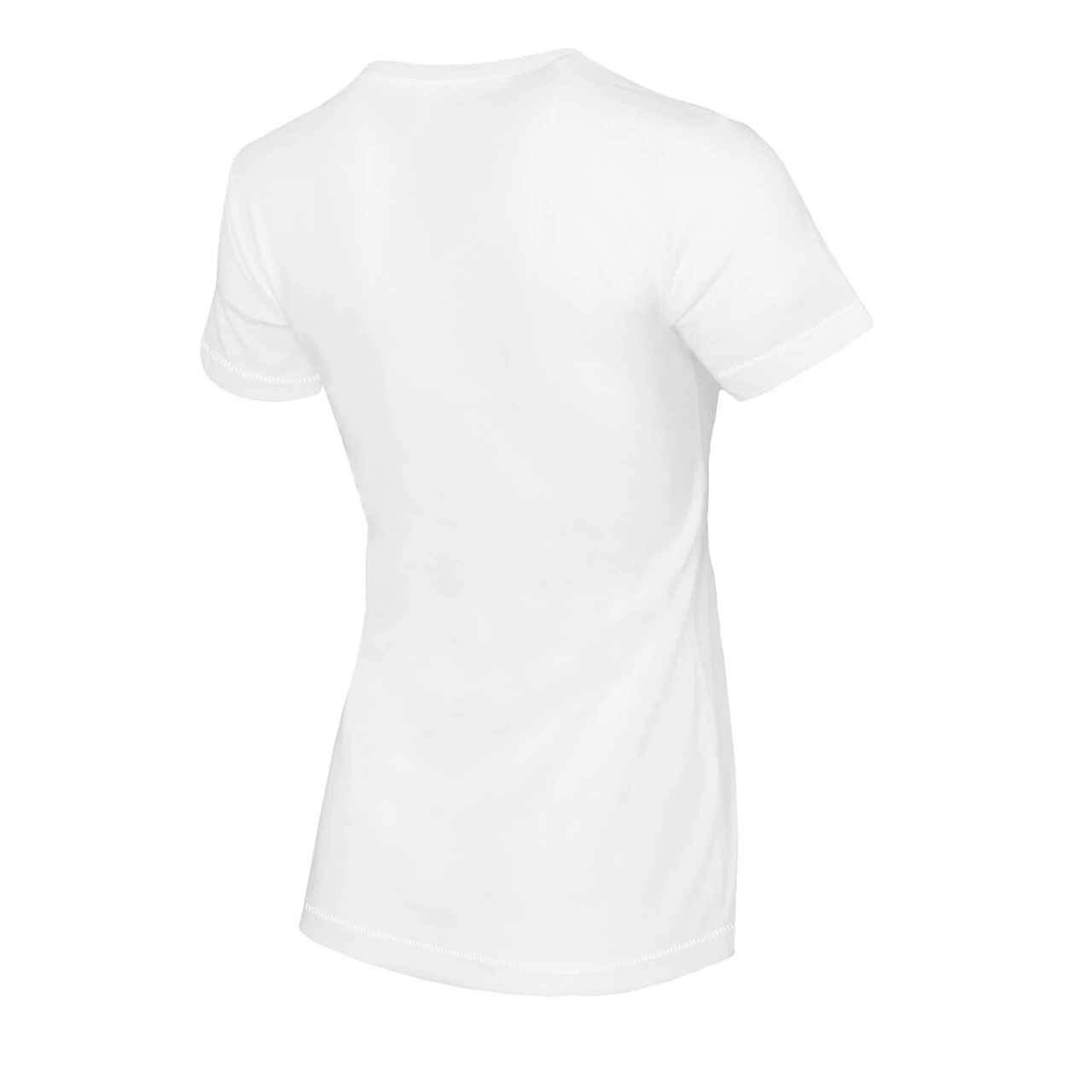 Women's Detroit Tigers Tiny Turnip White Shark Logo T-Shirt 5 Women's Detroit Tigers Tiny Turnip White Shark Logo T-Shirt - Image 3