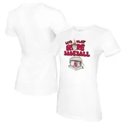 Women's St. Louis Cardinals Tiny Turnip White S'mores T-Shirt