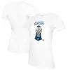 Women's Toronto Blue Jays Tiny Turnip White Gumball Machine T-Shirt