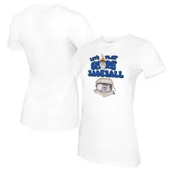 Women's Toronto Blue Jays Tiny Turnip White S'mores T-Shirt