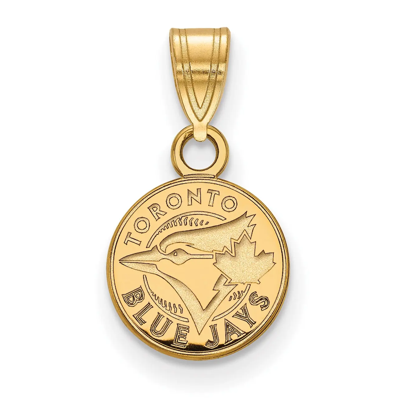 LogoArt Women's Toronto Blue Jays Gold-Plated Sterling Silver Extra-Small Pendant 3 LogoArt Women's Toronto Blue Jays Gold-Plated Sterling Silver Extra-Small Pendant