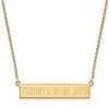 LogoArt Women's Toronto Blue Jays Gold-Plated Sterling Silver Small Bar Necklace -St. Louis Cardinals Sales 2023 womens toronto blue jays gold plated sterling silver small bar necklace pi2814000 altimages ff 2814001alt1 full
