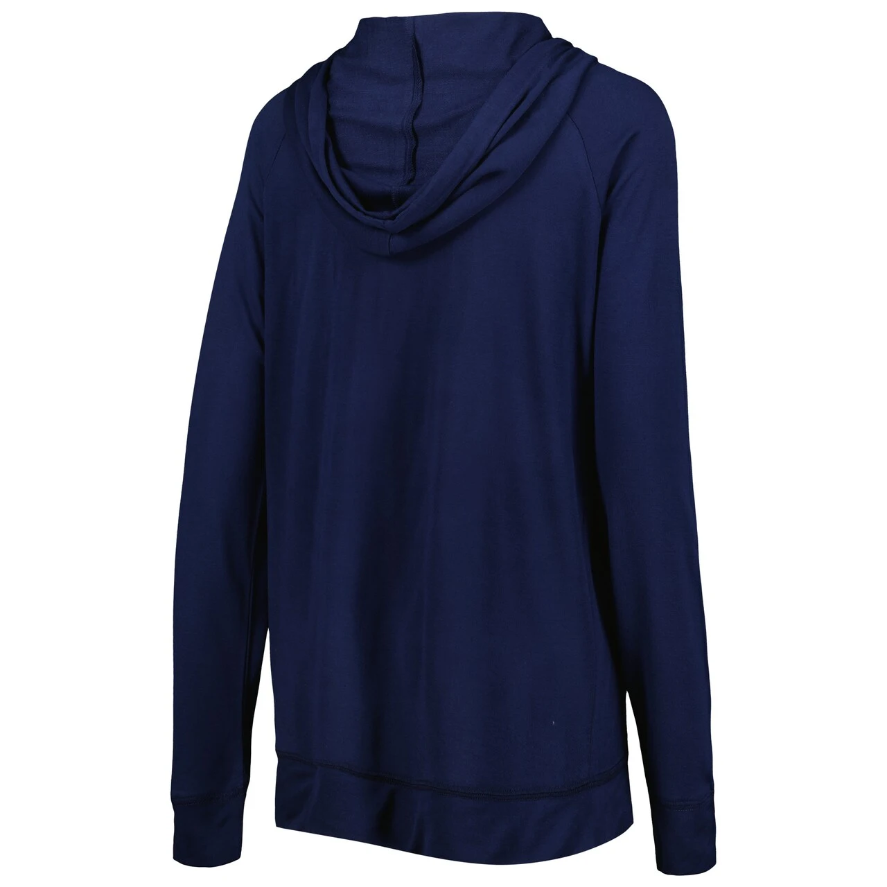 Women's Cleveland Guardians Touch Navy Pre-Game Raglan Pullover Hoodie 5 Women's Cleveland Guardians Touch Navy Pre-Game Raglan Pullover Hoodie - Image 3