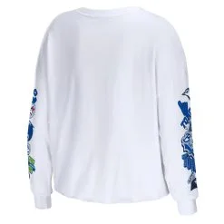 Women's Toronto Blue Jays WEAR By Erin Andrews White Celebration Cropped Long Sleeve T-Shirt 7 Women's Toronto Blue Jays WEAR By Erin Andrews White Celebration Cropped Long Sleeve T-Shirt -St. Louis Cardinals Sales 2023 womens wear by erin andrews white toronto blue jays celebration cropped long sleeve t shirt pi4821000 altimages ff 4821637 15cce7dba7ed8464a5a2alt3 full